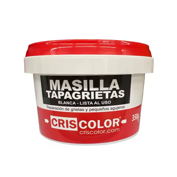 CRISCOLOR- Masilla de Relleno Pared para Reparar Fisuras - Pasta Tapagrietas Blanca 350gr - 1