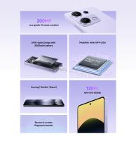 Teléfono Móvil Xiaomi Redmi Note 14S 4G Versión Global, 8+256GB | 12+512GB, Procesador MediaTek Helio G99-Ultra, 6,67'' AMOLED Pantalla 120Hz, Cámara triple de 200MP+8MP+2MP, 5000 mAh Batería, IP64, Xiaomi HyperOS - details 1