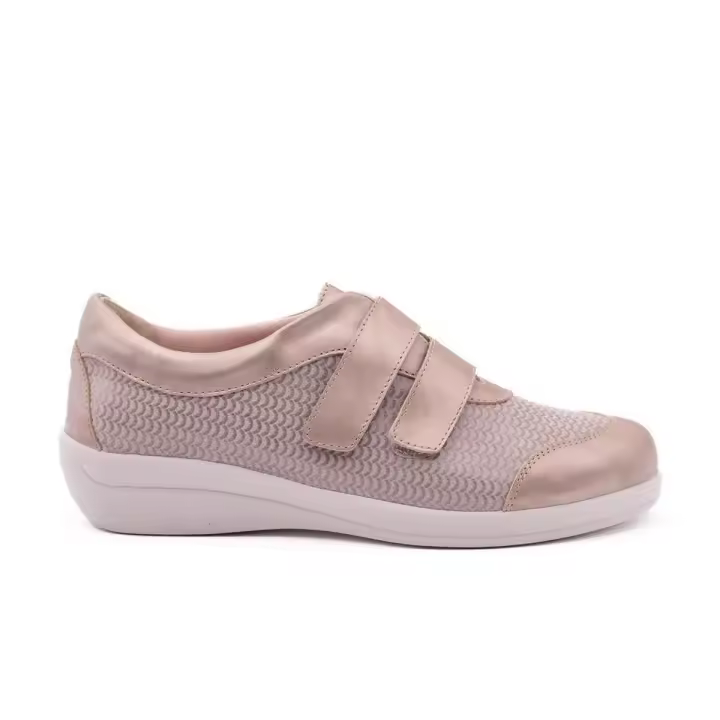 Deportivo Velcros Mujer Ancho Especial Doctor Cutillas 43621 Beige - 1