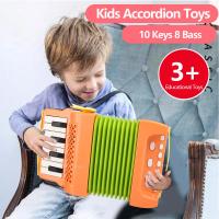 Instrumento Musical Acordeón Para Niños Juguete Educativo Interactivo Para Interior Y Exterior Regalo Para Niñas Y Niños De 3-6 Años - details 2