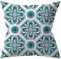 Juego de 4 Fundas de Cojines para Exterior, Planta Verde, Cojines Decorative para Jardín (45x45 cm, Turquesa) - details 0