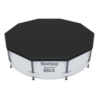 Cobertor Solar Lona Superior BESTWAY para Piscina Desmontable de varias medidas y modelos: rectangular, ovalado y circular de fácil instalación sobre el borde de la piscina. La lona evita que el agua se ensucie y lo calienta, en cierta medida. - details 10