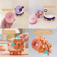 Juguete De Asiento Para Bebé Con Rattles Y Formas De Caracol Y Molino Giratorio Juguetes Sensatorios Para Baño Y Silla De Comer Para Niños De 0 a 6 Meses a 6 Años - details 4