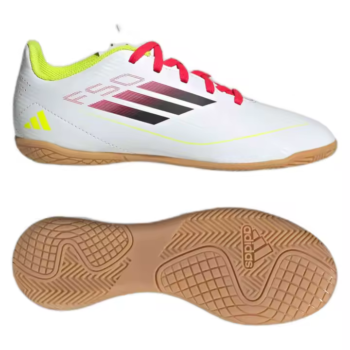 Calzado De Fútbol Adidas modelo F50 Club In J en color Blanco - 1