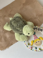 Muñeco De Peluche Tortuga Jelly Cat 28cm Juguete Creativo Para Compañía Simulación De Mascota Para Niños Regalo De Vacaciones - details 18