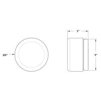 Lámpara De Pared LED Creativa Con Vidrio Redondo Iluminación Interior Exterior Para Sala De Estar Baño Porche Decoración Instalación Montada En La Pared Fuente De Luz LED Incluida Garantía De 2 Años - details 35