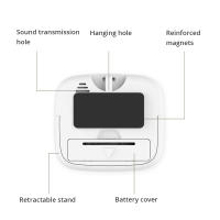 Temporizador De Cocina Digital Leeseph Con Imán Fuerte Para Cocina Repostería Deportes Juegos Oficina No Incluye Batería - details 5