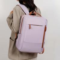 Bolsos,Mochila Ligera de Nailon para portáthil with compartimentor, mochila casual with Funda para chariot, Correas de hombro ajustables, cerre de Cremallera, forro de poliéster, para Viajes, desplantes Diarios y Negocios- - details 8