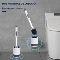 Cabeza de Silicona con Pulverizador de Agua, Limpiador de Cuencos de Inodoro Recargable, 40cm - details 0