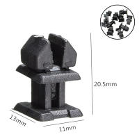 10Pcs Clavijas De Plástico Para Automóvil Compatible Con Mercedes Benz SLK CLK SL S W220 W140 CLS CLAS Herramientas De Reparación Y Mantenimiento - details 0