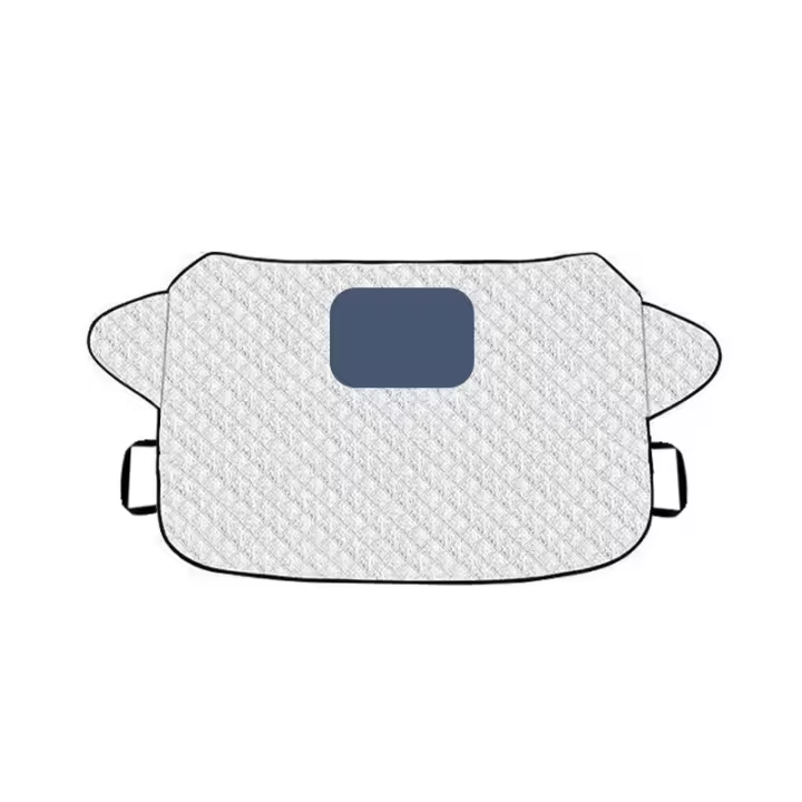 BLALION Cubierta De Escarcha Para Parabrisas De Coche Protección Invernal Anticongelante Para Ventana Delantera Universal Para Sedán SUV Hatchback Con Agujero Para Cámara De Dashboard - 1