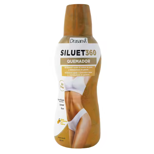 Drasanvi Siluet 360 Quemador 600 Ml - Complemento Alimenticio Adelgazante - 1