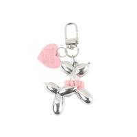 Llavero Doble De Dibujos Animados Kawaii Con Animales Brillantes Para Hombres Y Mujeres Soporte Para Bolso Coche Airpods Caja Joyería Colorido Y Bonito - details 4
