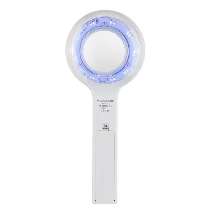 Lámpara de maderas, analizador de piel, aumento UV, análisis de pruebas faciales de belleza, detección de luz, máquina de diagnóstico de la piel, dermatoscopio - 1