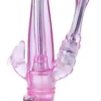 Baile Vibrador Flexible Con Estimulador Anal 1Ud - 1