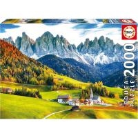 Educa Puzzle 2000 piezas  Otoño en las Dolomitas. Incluye Pegamento Fix Puzzle. Educa 19566 - details 7