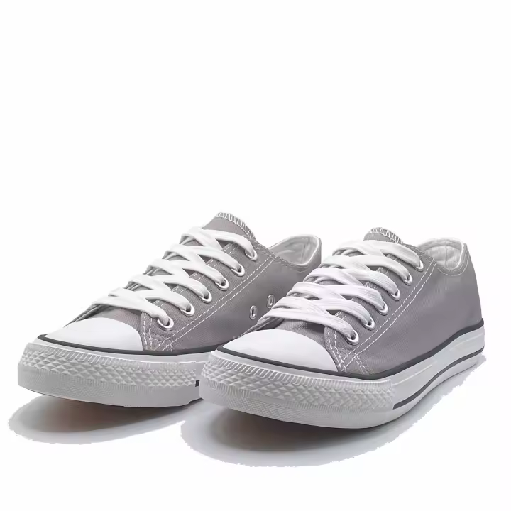 JZ Hermanos Zapatilla de lona baja con cordón para mujer - 1