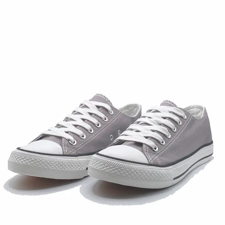 JZ Hermanos Zapatilla de lona baja con cordón para mujer - 1