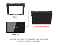 Adaptador De Marco Para DVD De Coche 2 DIN Canbus Box Decodificador Para Suzuki Alto 2009-2016 Radio Android 9 Pulgadas Kit De Panel De Ajuste - details 1