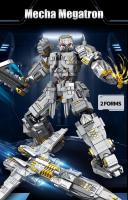 Bloques De Construcción De Dinosaurio Y Avión 1106 Piezas 2 En 1 Para Niños Juguetes Educativos Regalos Mecha De Período - details 0