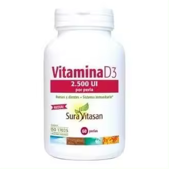 Sura Vitasan Vitamina D3 2.500Ui 60Perlas - 1