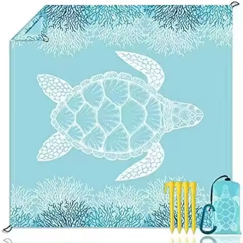 Printed Picnic Mat – Waterproof, Portable Outdoor Camping Ground Sheet for Lawn & Tent - 1