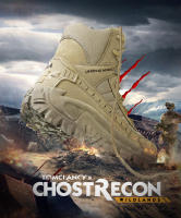 Botas De Táctica Desértica Para Hombres Zapatos De Senderismo Con Cubierta Alta Impermeables Y Seguridad Anteojos De Trabajo - details 1