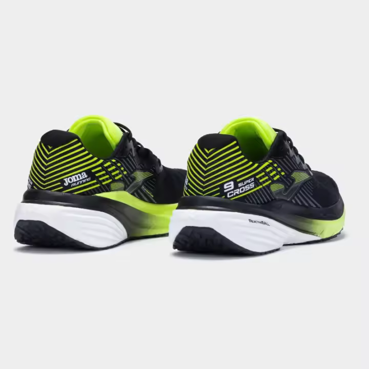 Zapatillas Joma Super Cross Men 2531 Negro Amarillo Hombre - 1