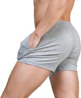 Shorts De Correr Para Hombre Active Algodón Entrenamiento En El Gimnasio Dormir Con Bolsillo Cintura Elástica Casual Pijama Jogger Uso Doméstico - details 11