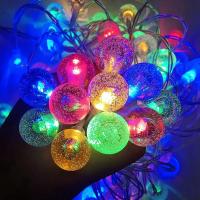 Luces De Cadena Globos 10/20/30/40 LED Operadas Por Batería Impermeables Para Decoración De Fiesta Patio Jardín Navidad - details 7