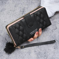 Cartera Larga Para Mujer 2024 Nueva Moda Sencilla Con Cierre De Cremallera Gran Capacidad Bolso Clutch Bolsa Para Móvil Cartera De Tide - details 3