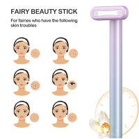 Lámpara Roja De Terapia 4 En 1 EMS Microcorriente Masajeador Facial Rejuvenecimiento De Piel Tensión Del Cuello Anti-Edad Variedad De Colores - details 3