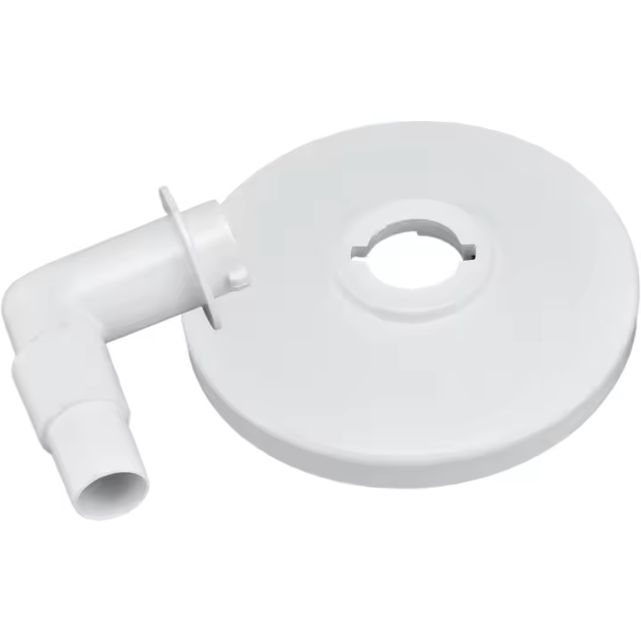 Adaptador de placa de vacío de alta eficiencia de plástico reutilizable universal con codo de 90° para Hayward para spa - 1