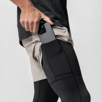 Nuevos Shorts Cortos Para Hombre Verano 2024 2-en-1 Casual Street Fitness Entrenamiento Secado Rápido Transpirable Running Shorts - details 15