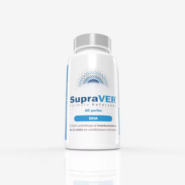 SUPRAVER 60 Cápsulas  Aceite de Pescado Omega 3  Proantocianidinas  Vitamina C, E y A  Luteína  Zinc  Zeaxantina  Astaxantina  Rutina  Selenio - 1