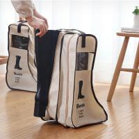 Bolsa De Almacenamiento Para Zapatos De Lluvia Larga Organizador Portátil De Viaje Impermeable Y Antipolvo Para Botas - details 4