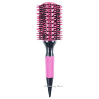 Peine Profesional De Madera Rosa Con Pelo De Jabalí Y Nylon 6 Piezas Herramienta De Peinado Para Cabello Conjunto De Cepillos Redondos - details 3
