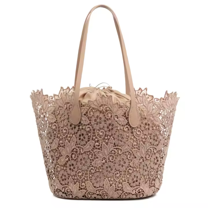 IRIA QUINTANA Belice Bolso de hombro Mujer. Fabricaco en algodón. 41,5x17x30 Cm. - 1