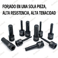 Juego De Destornilladores Hexagonales De Impacto 1/2" Drive Master 10 Piezas SAE/Metrica Marcaciones Doble Tamaño Almacenamiento Pesado Duty Cumple Estándares - details 3