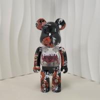 Bearbrick 400% Oso Violento De Bloques De Construcción Muñeca Articulada Decoración De Anillo Juguete Para Regalos - details 41