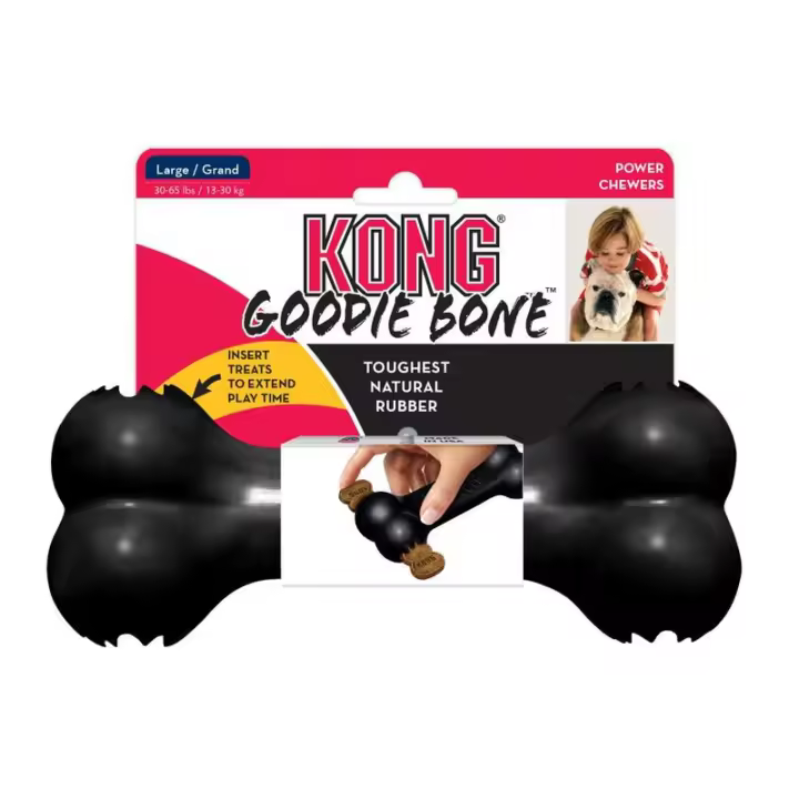 KONG Extreme Goodie Bone juguete rellenable para perros talla L - 1