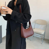 Bolso De Hombro PU Cuero Mujer Estilo Casual Lujo Bolso De Mano Diseñador Hobos Pequeño Bandolera Moda Para Mujer - details 9