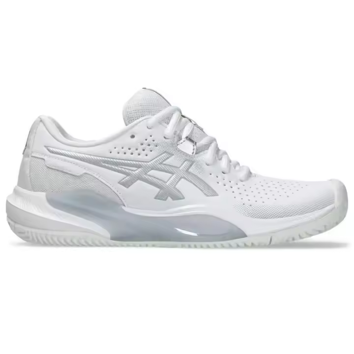 Zapatillas Asics Gel Challenger 15 Clay Blanco Plata Mujer - 1