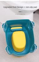 Inodoro Portátil Para Niños Entrenamiento De Orina Silla De Inodoro Para Bebés Niños Y Niñas Antideslizante Material PP - details 6