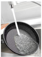 Sartén Antiadherente Maifanshi Para Freír Filetes Y Panqueques Universal Para Fogón Y Cocina Inducción Base Plana Gran Capacidad 24cm - details 10