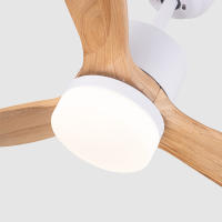 Ventilador de techo silencioso XTRELAMP MADSEN Motor DC BLANCO LED 18W Mando incluido - details 1