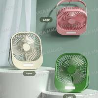 Ventilador de escritorio pequeño de pared para cocina y dormitorio, de tres velocidades, de alta velocidad y larga duración. - details 1