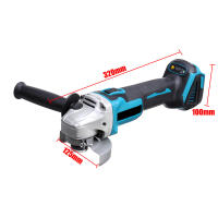 Amoladora angular eléctrica sin escobillas, herramienta eléctrica de 125mm, 4 velocidades, pulidora artesanal, para batería Makita de 18V, Enchufe de la UE - details 0