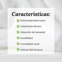 Bajera de Coralina Ajustable para Invierno con Tratamiento Antipilling - Varios Colores - details 0