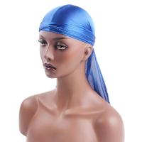 Pañuelo De Seda Durag Turban Hijab Pirata Para Hombre Y Mujer Capa De Cabello Para Cáncer Pre-Traída Envoltura De Cabeza Casual Unisex - details 11